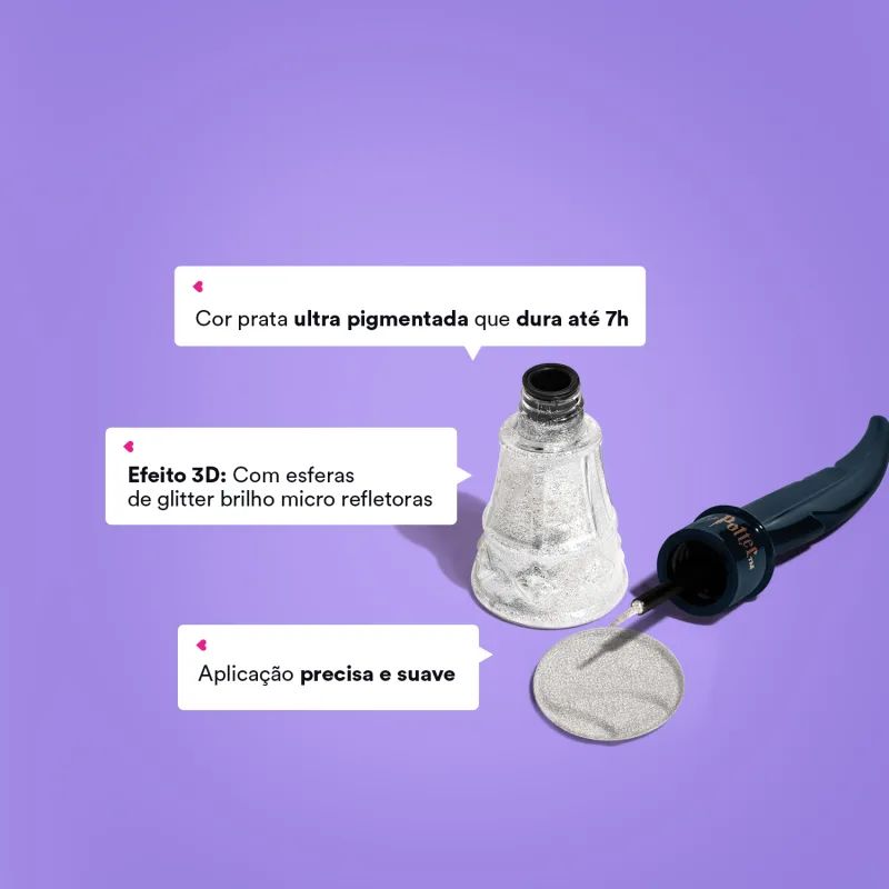 DELINEADOR L�QUIDO BRANCO ILUMINADO EXPECTO PATRONUM HARRY POTTER QDB AULA DE FEITI�OS 7ML